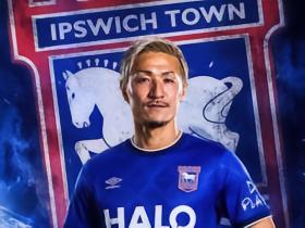 日本记者：前田大然即将加盟伊普斯维奇，计划本周末接受体检