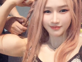 这反差你喜欢吗？张伟丽晒出自己的妆后视频，少女感十足