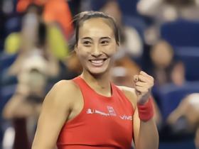 官方：郑钦文退出WTA250大阪站的比赛