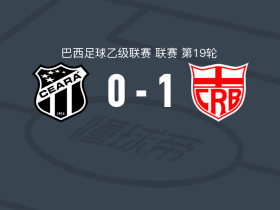 巴西雷加塔斯1-0塞阿拉，米卡埃尔点射制胜