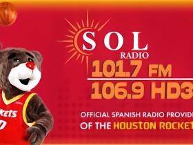 火箭官宣SOL电台101.7FM为西语广播合作伙伴
