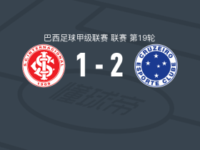 克鲁塞罗2-1巴西国际，马特乌斯-佩雷拉破门，凯奥-若热建功