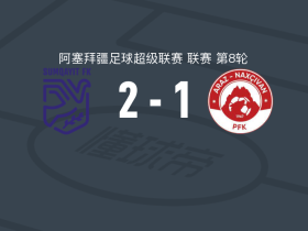 萨姆加耶特2-1逆转纳克西万，尼哈德-艾哈迈德扎、罗纳尔多-巴斯克斯破门