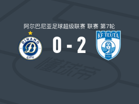 图达都拉斯2-0迪纳摩城，佩德罗-阿尔维斯建功，Ergis Arifi锁定胜局