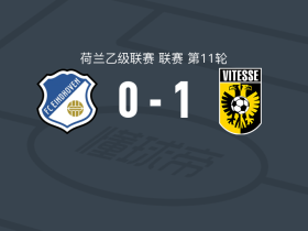 维特斯1-0FC埃因霍温，班尼斯一击制胜