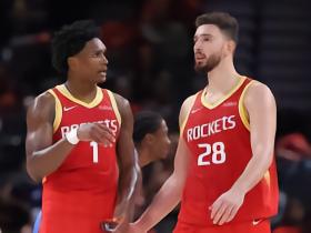 NBA总经理调查漏掉火箭年轻核心，申京汤普森领衔