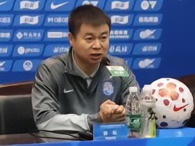 于根伟：谢蒂内进了最不可能进的球；我们拼到这个程度很不容易
