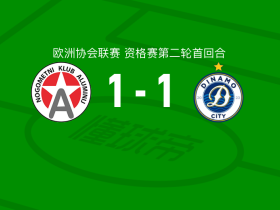 亚穆尼积1-1迪纳摩城，贝里沙破僵，弗拉班克扳平