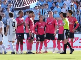 日媒：日职联前10轮红牌已达15张，超上季一半