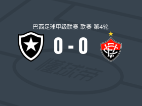博塔弗戈0-0维多利亚，势均力敌