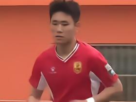 3场贡献2球1助攻，红狮后卫姜凯华当选中乙6月最佳青年球员