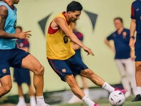 记者：巴萨闭门友谊赛4-1获胜，阿德耶米没有出场