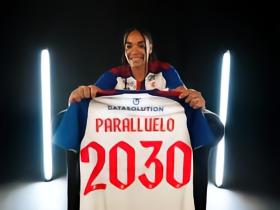 官方：前巴萨女足前锋帕拉略洛加盟里昂女足，合同期至2030年