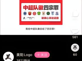 刷到个视频是点评中超队徽章的，虽