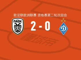 塞萨洛尼基2-0基辅迪纳摩，康斯坦泰利亚斯包办2球