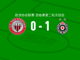 贝尔格莱德游击队1-0施特拉森，波格丹-科斯蒂奇助球队取胜