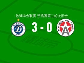 迪纳摩城3-0大胜亚穆尼积，佩恩德雷卡破门，凯法利亚建功