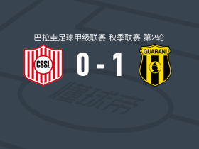 瓜拉尼1-0圣洛伦索体育，马蒂亚斯-洛佩斯绝杀