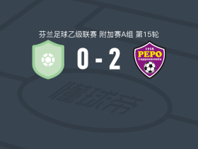 PEPO拉宾兰塔2-0普拉尼，Akseli Junnikkala建功，Miro Salminen锁定胜局