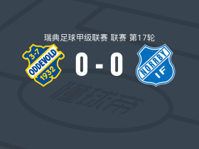 奥迪沃特0-0诺尔比，两队各拿一分