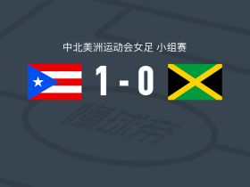 波多黎各女足1-0牙买加女足，kennedy garcia一击制胜