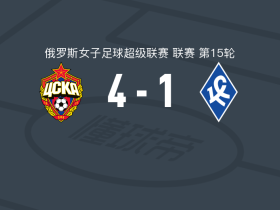 莫斯科中央陆军女足4-1大胜苏维埃之翼女足
