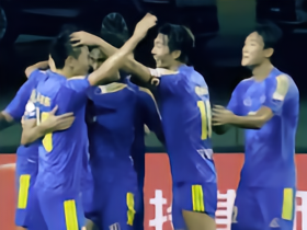 淮安0-1南通，郭凯楠破门，王俊杰两黄变一红