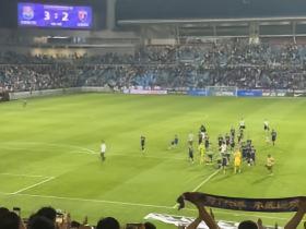 上一次落后逆转是去年客场打河南已