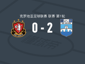 奥西耶克2-0HNK戈里察，多尔切克建功，奥梅罗维奇锁定胜局