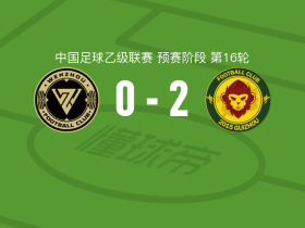 贵州贵阳竞技2-0温州取中乙4连胜，张文涛建功，马冲冲锦上添花