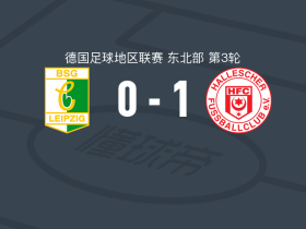 哈勒舍尔1-0BSG化学莱比锡，施蒂尔林一锤定音