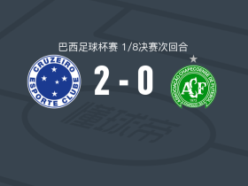 克鲁塞罗2-0沙佩科人，马特乌斯-恩里克建功，凯奥-若热锦上添花
