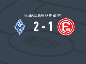 曼海姆2-1杜塞尔多夫，Julian Ulbricht1射1传，文森特-蒂尔破门