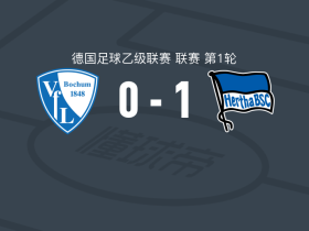 柏林赫塔1-0波鸿，格罗宁助球队取胜