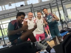 罗德里戈社媒晒训练照：星期六加油