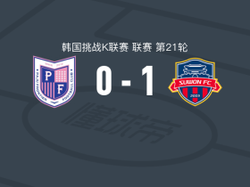 水原FC1-0坡州开拓者，弗里索制胜球