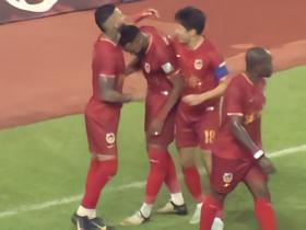 半场战报：定南赣联2-0大连鲲城，达西埃尔梅开二度