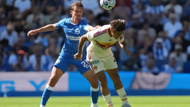 足球布莱顿3-0罗马，亚辛-阿亚里双响，吕特建功足球08-08 23:56
