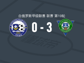 莫罗德切诺3-0大胜奥尔沙，阿尔沙尼克梅开二度，Ilya Koval建功