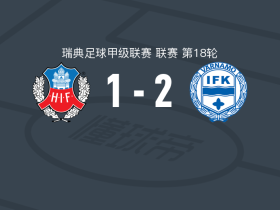 瓦纳默2-1赫尔辛堡，克拉松、安东松破门