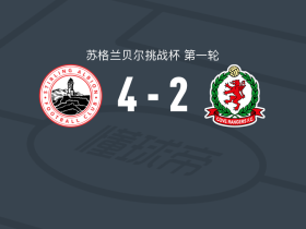 艾比安斯特宁4-2科夫流浪者，Russell McLean两球，克雷恩破门