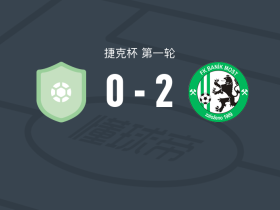 莫斯特矿工2-0图尔诺，ondrej novicky破门，Adam Vlasak锁定胜局